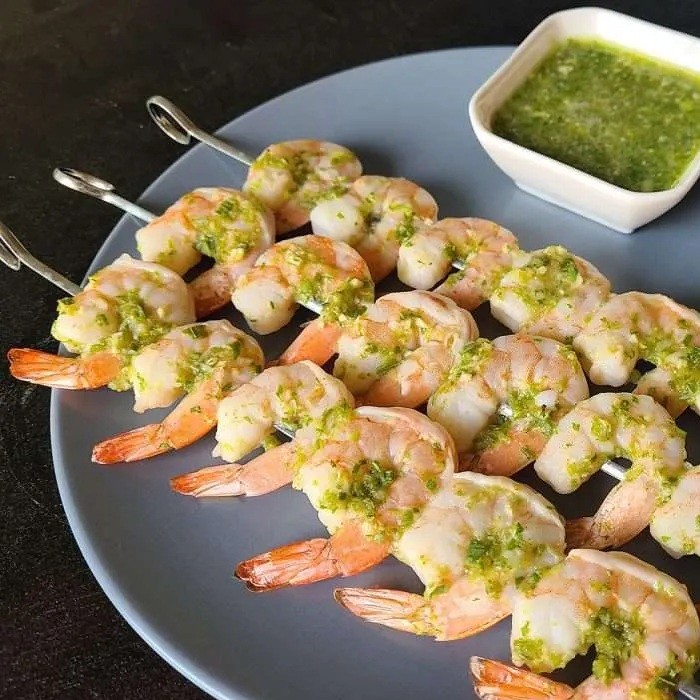 Camarones al coco