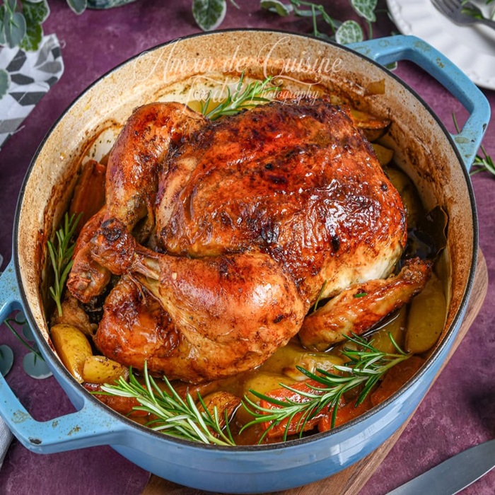 Pollo a la brasa entero