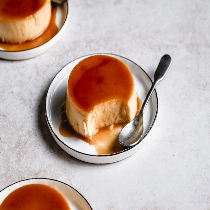 Flan de coco